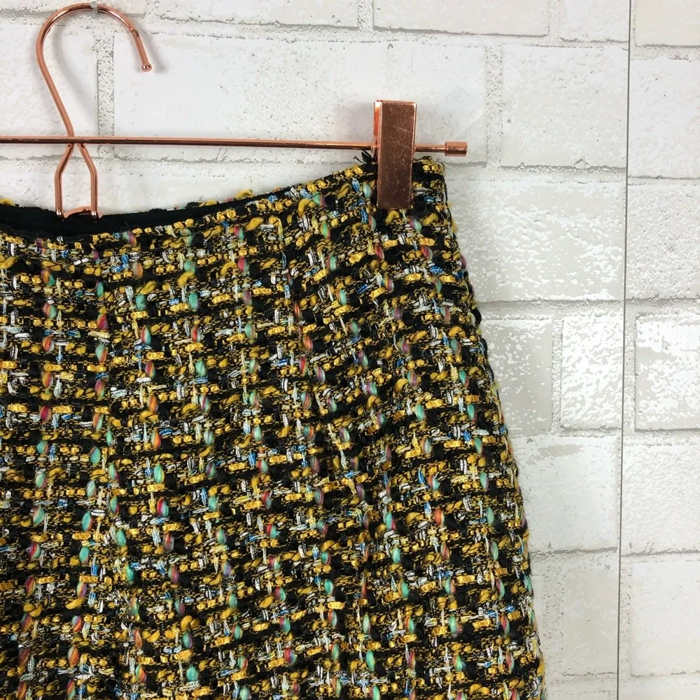 NEW NBD X REVOLVE Orion Tweed Wrap Skirt - Picture 6 of 9